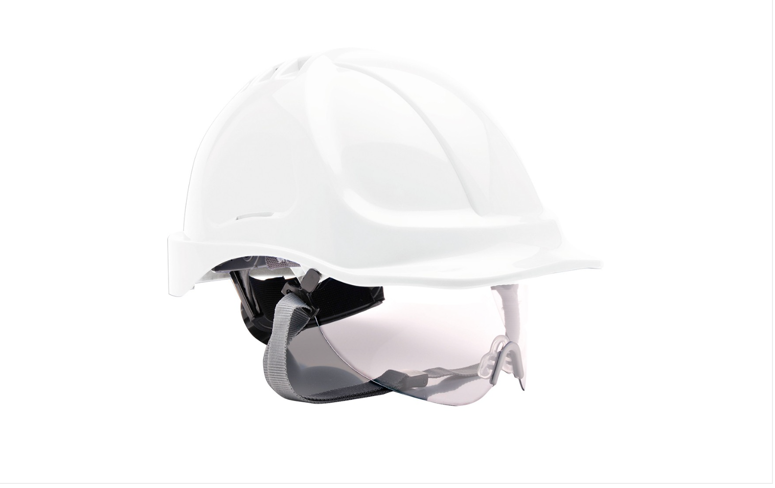 Portwest PW55 Kaitsekiiver integreeritud visiiriga - Pilt 3