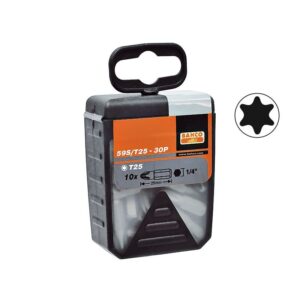 Otsakud TORX T10 25mm 30tk