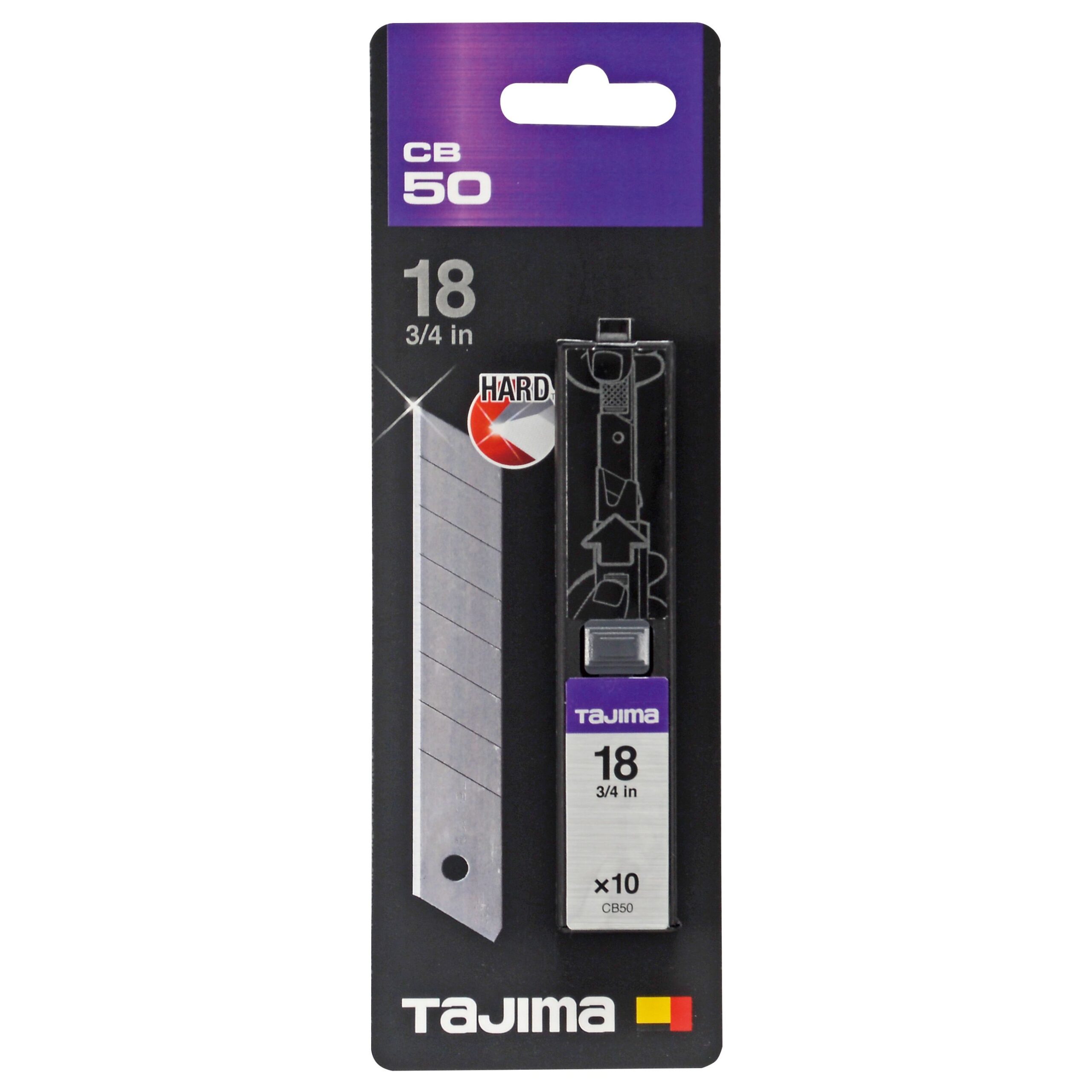 Tajima varutera DORA 18mm, 10 tk.