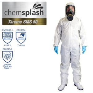Chemsplash Xtreme 50 SMS Coverall Type 5/6 - Style No. 2544