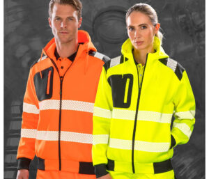 RESULT lukuga HiViz kapuutsiga pusa