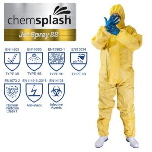 Kaitseülikond Chemsplash Jet Spray 88 Type 3B/4B 5B/6B  - Style No. 2727