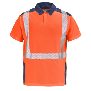 CEPOVETT FLUO SAFE XP lühikeste varrukatega POLO särk